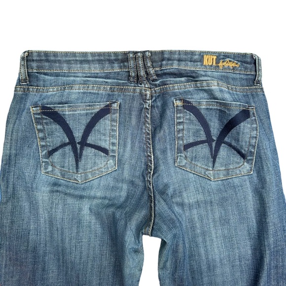Kut from the Kloth 12 Jackie Bootcut Jeans Western Coastal Cowgirl Normcore - Picture 4 of 10